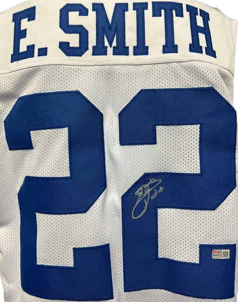 EMMITT SMITH AUTOGRAPHED DALLAS COWBOYS DOUBLE STAR JERSEY TRISTAR