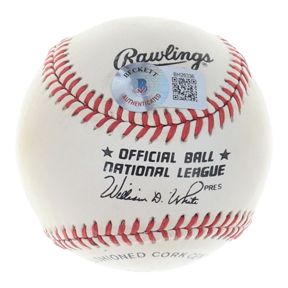 Darren Daulton Signed Rawlings Official 1993 World Series Ball (Beckett) Phillie