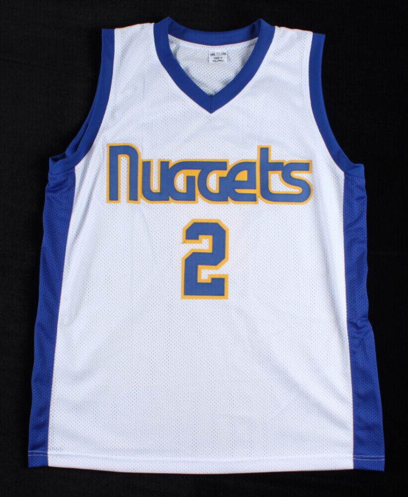 Alex English Signed Denver Nuggets Jersey (JSA COA) 8x NBA All-Star (1982–1989)