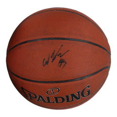 Nikola Vucevic Signed Spaulding NBA Basketball (PSA COA) Bulls, Magic, & 76ers