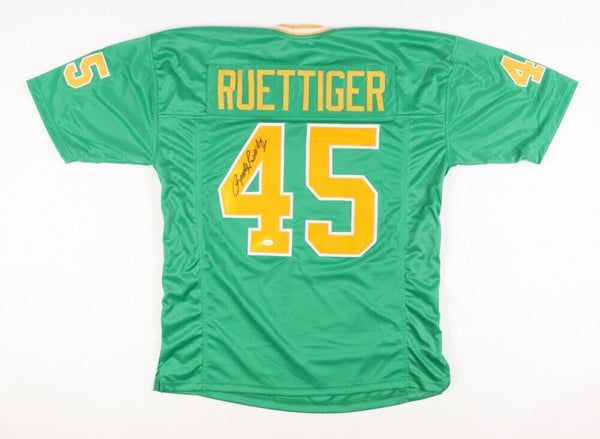 Rudy Ruettiger Signed Notre Dame Fighting Irish Jersey (JSA COA) An Irish  Legend