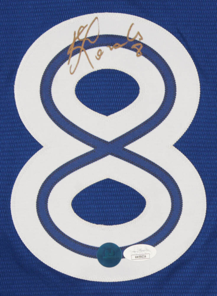 Kendrys Morales Signed Toronto Blue Jays Majestic MLB Jersey (JSA COA)