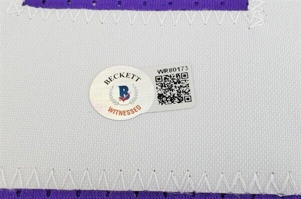 Jack Bech Signed LSU Tigers Jersey (Beckett Hologrm) 2022 Sophmore Wide Receiver