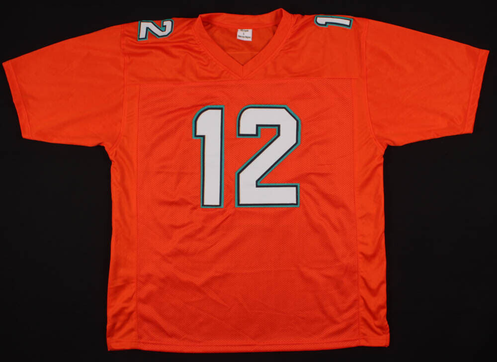 Bob Griese Signed Dolphins Jersey (JSA) / 2×Super Bowl VII & VIII Champion