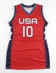 Breanna Stewart Signed Team USA Jersey (Steiner) 2021 Tokyo Olympic Gold Medal