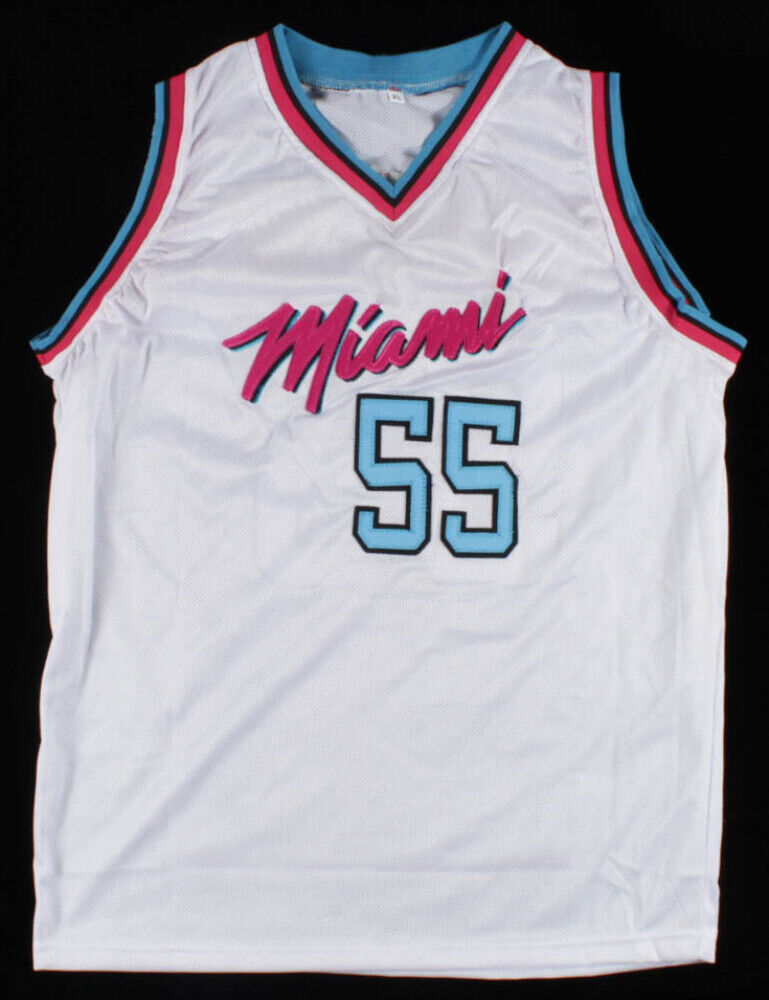 Duncan Robinson Signed Miami Heat Jersey (JSA COA) White Miami Vice Jersey