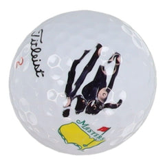 Patrick Reed Signed Masters Golf Ball (Beckett) 2018 Masters Tournament Champion