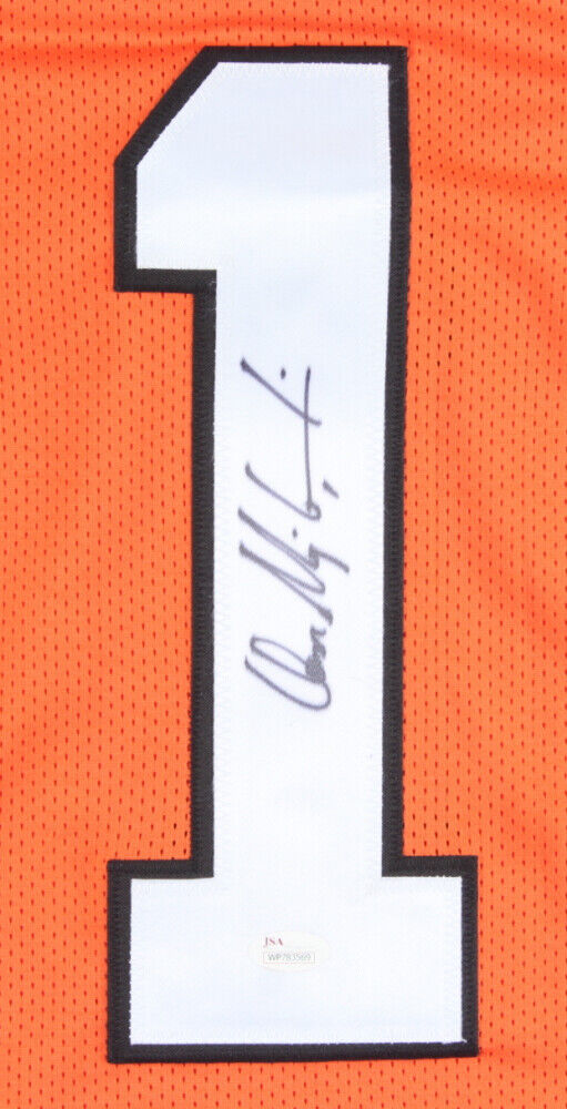 Don Majkowski Signed Virginia Cavalier Jersey (JSA Holo) Packers Draft Pick 1987