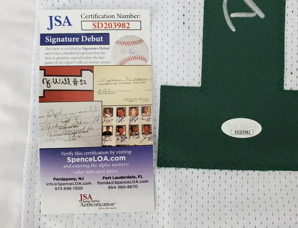 Dontayvion Wicks Signed Green Bay Packers Jersey (JSA COA) 2023 Draft Pick W.R.