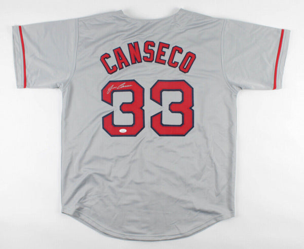 Jose Canseco Signed Red Sox Jersey (JSA COA) 6xAll Star / 2xWorld Series  Champ