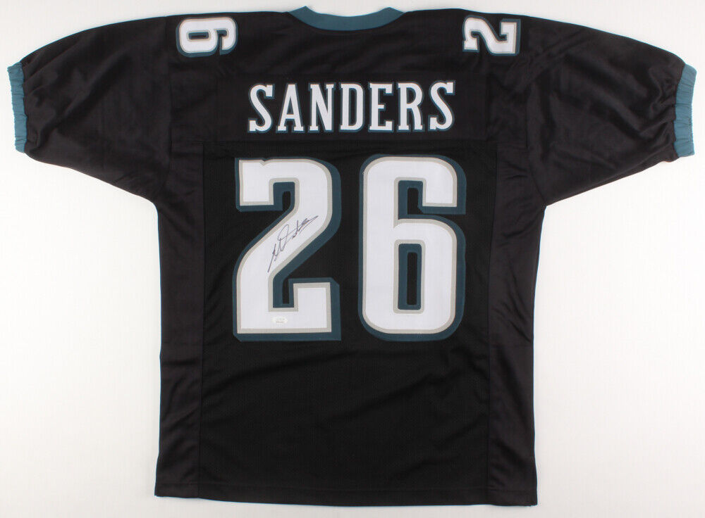 Miles Sanders Signed Philadelphia Eagles Jersey (JSA COA) 2019 2nd Rnd Pick R.B