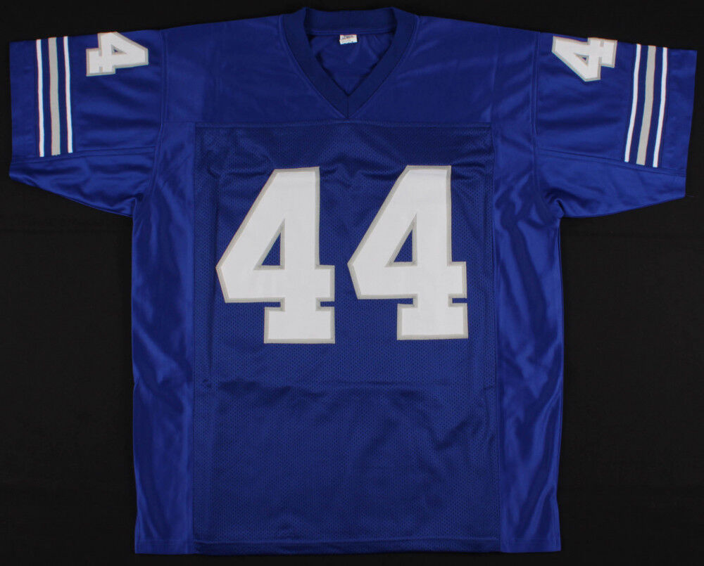 Dick LeBeau Signed Lions Jersey Inscribed "HOF 2010" (JSA COA) 3xPro Bowl D.B.