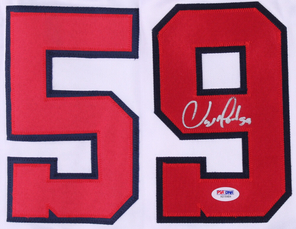 Jose Lobaton Signed Washington Nationals Jersey (PSA) Nats Catcher (2014–2017)