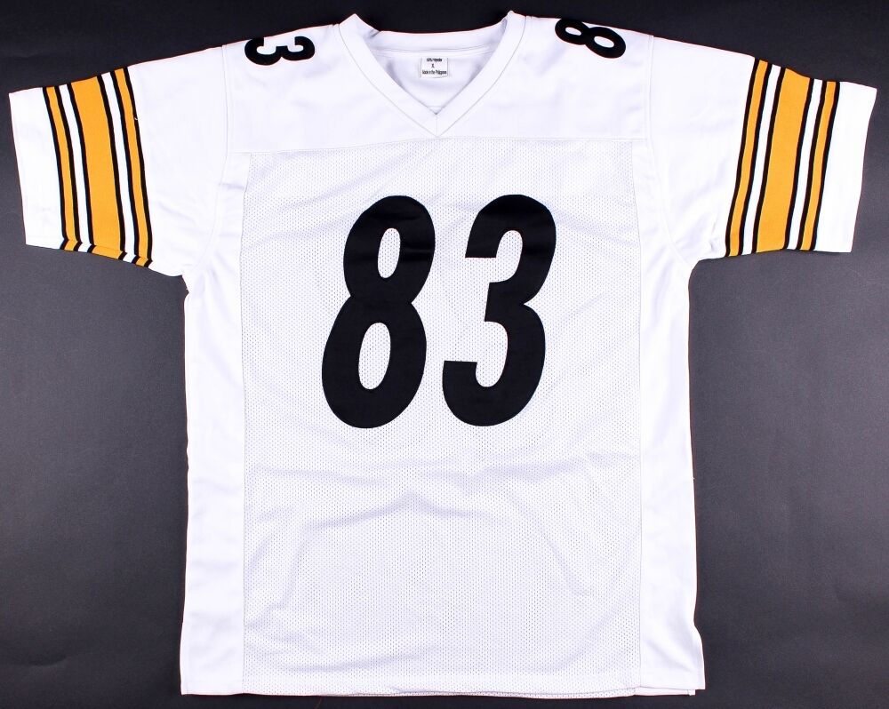 Heath Miller Signed Pittsburgh Steelers Jersey (JSA COA) 2xProBowl Tight End