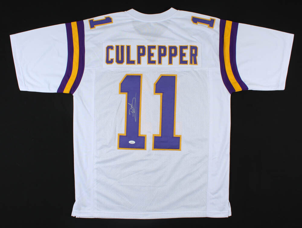 Daunte Culpepper Signed Minnesota Vikings Jersey (JSA COA) U.C.F. Quarterback
