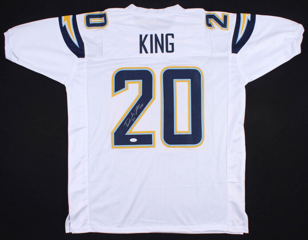 Desmond King Signed Los Angeles Chargers Jersey (JSA COA) 2018 Pro Bowl Corner