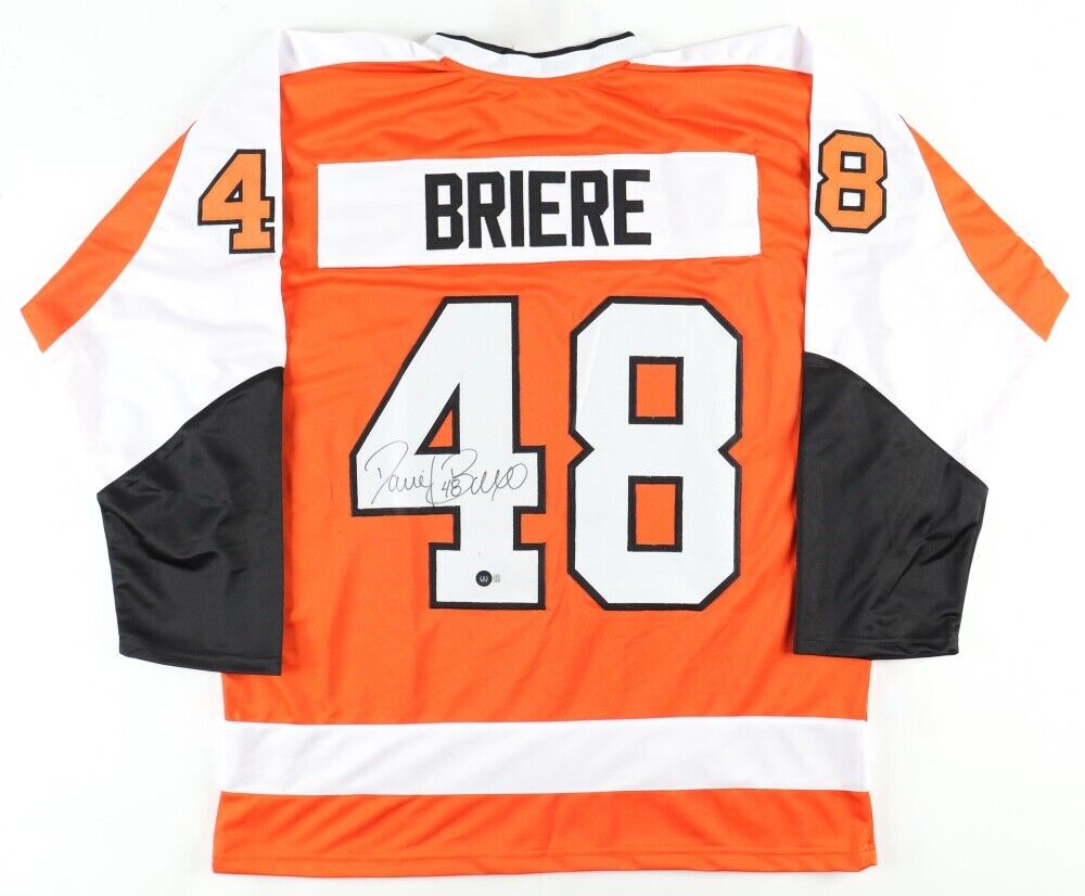 Daniel Briere Signed Philadelphia Flyers Jersey (Beckett) 2007All Star Game MVP