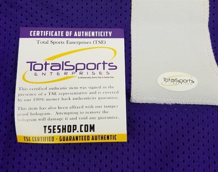 Anthony Harris Signed Minnesota Vikings Throwback Jersey (TSE COA)Defensive Back