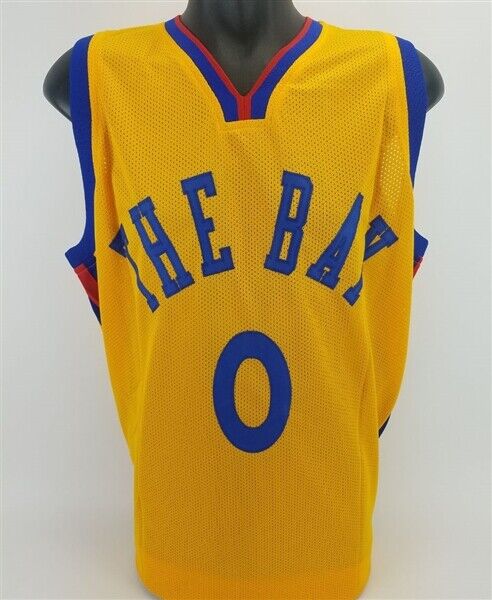 DeMarcus Cousins Signed Golden State Warriors "The Bay" Yellow Jersey (JSA COA)