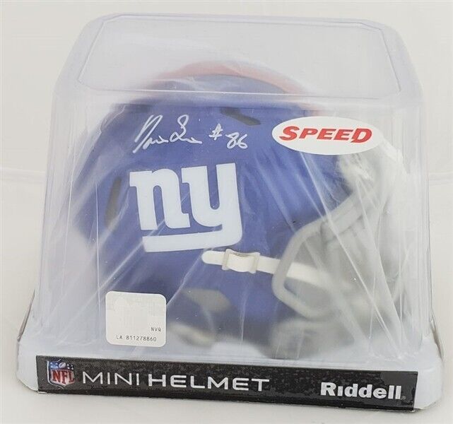 Darius Slayton Signed Giants Mini Helmet (JSA COA) 2019 5th Round Pick / Auburn