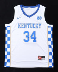 Oscar Tshiebwe Signed Kentucky Wildcats Jersey (JSA COA) Indiana Pacers Center