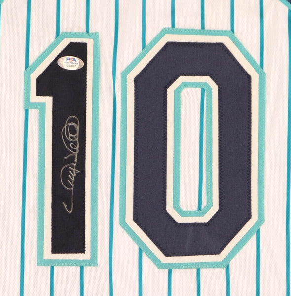 Gary Sheffield Signed Florida Marlins Custom Jersey (Beckett Witness  Certified), Auction of Champions, Sports Memorabilia Auction House