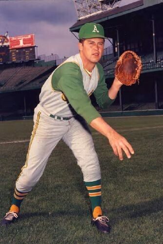 Jim Catfish Hunter Signed Hall of Fame Plaque Postcard Oakland A's, Yankees/ PSA