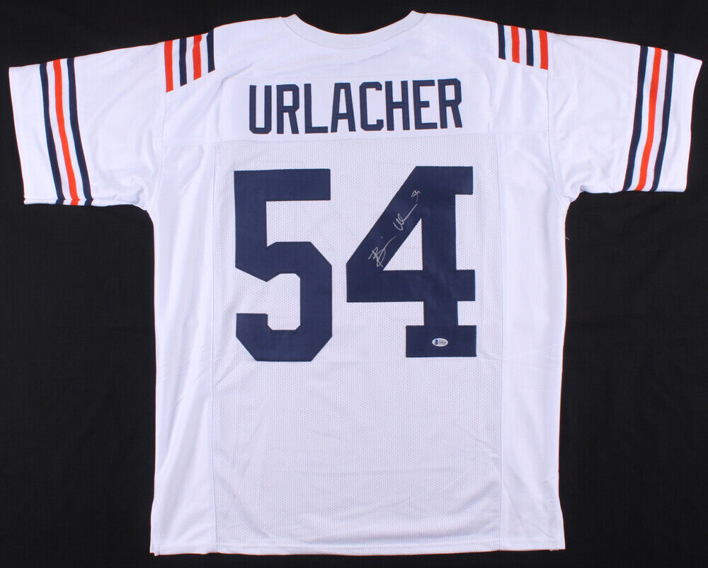 Brian Urlacher Signed Chicago Bears Jersey (Beckett Holo)  8xPro Bowl Linebacker