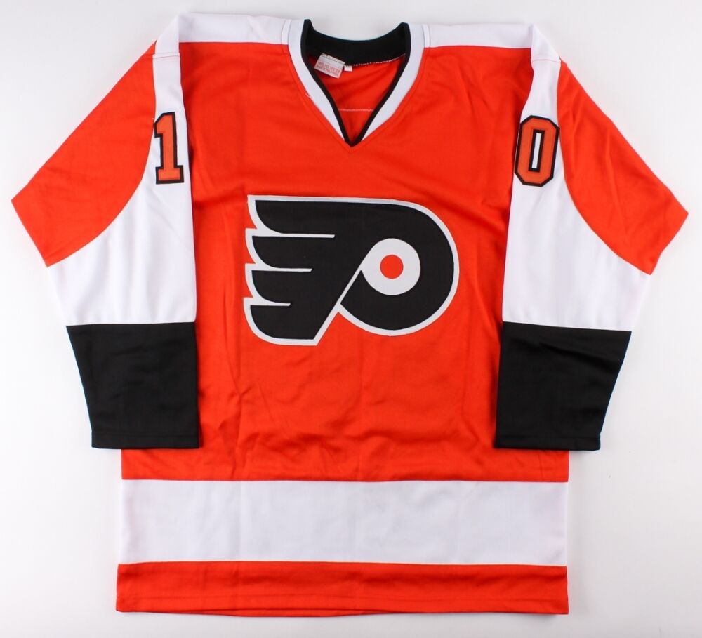 Bill Clement Signed Flyers Jersey (Beckett COA) Playing career 1970–1982
