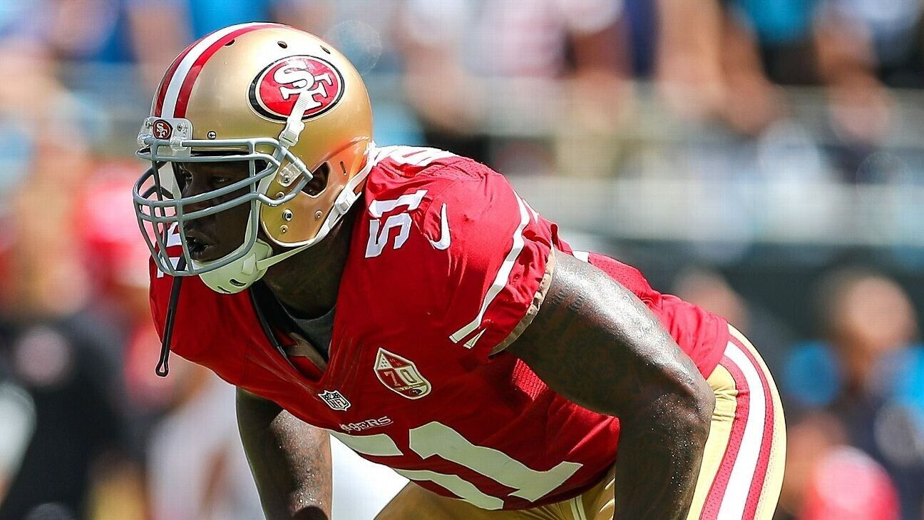 Gerald Hodges Signed San Francisco 49ers Custom Jersey (JSA COA) Linebacker