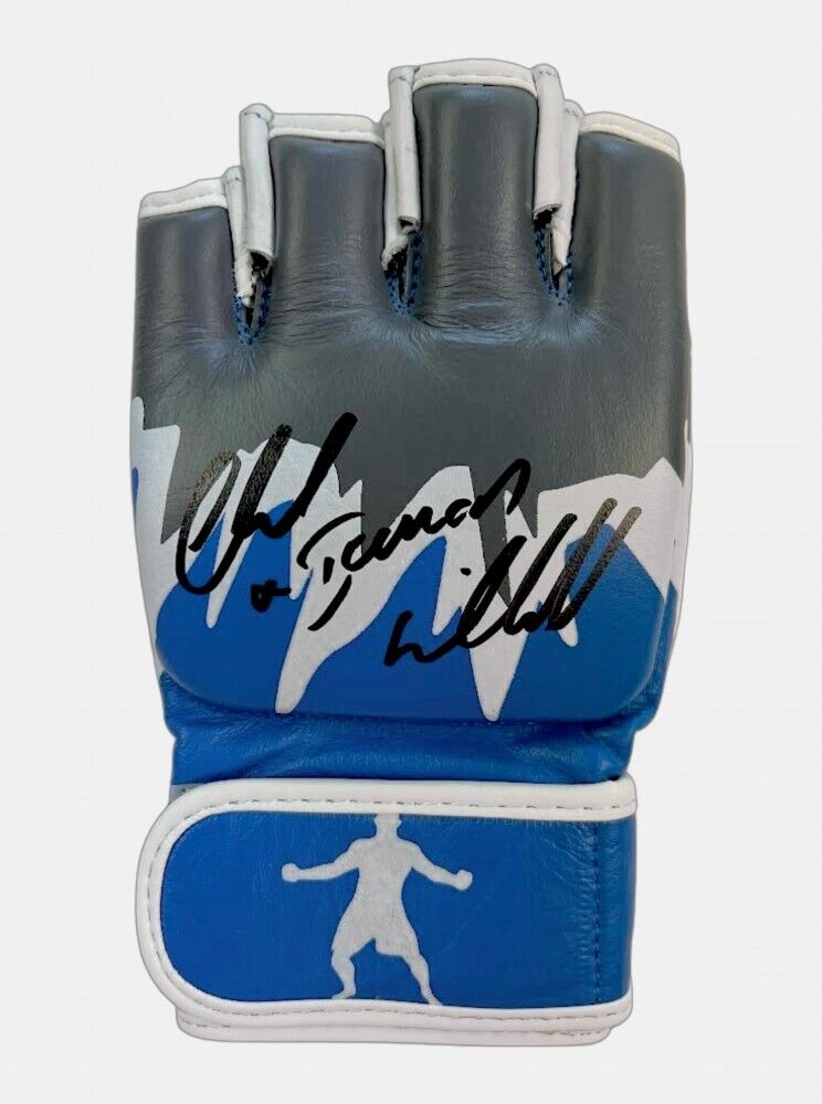 Chuck “The Iceman” Liddell Signed UFC Glove (PSA COA) Light Heavyweight Champion