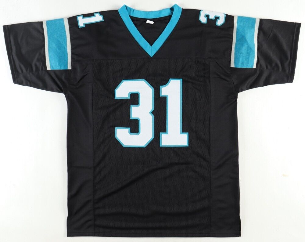 Charles Peanut Tillman Signed Carolina Panthers Jersey (Beckett COA) All Pro D.B