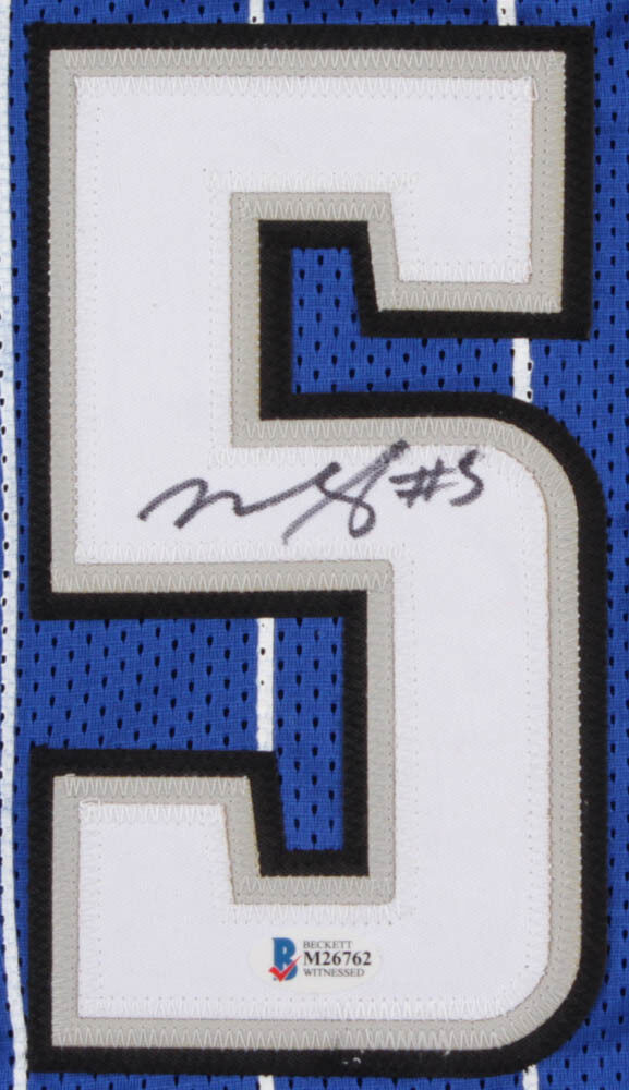 Mo Bamba Signed Magic Jersey (Beckett Hologram) Orlando's  2018 1st Rd Pick 2018