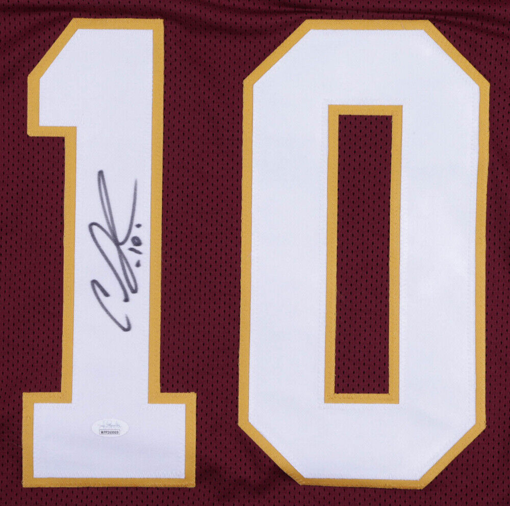 Curtis Samuel Signed Washington Football Team Jersey (JSA COA) Redskins Receiver
