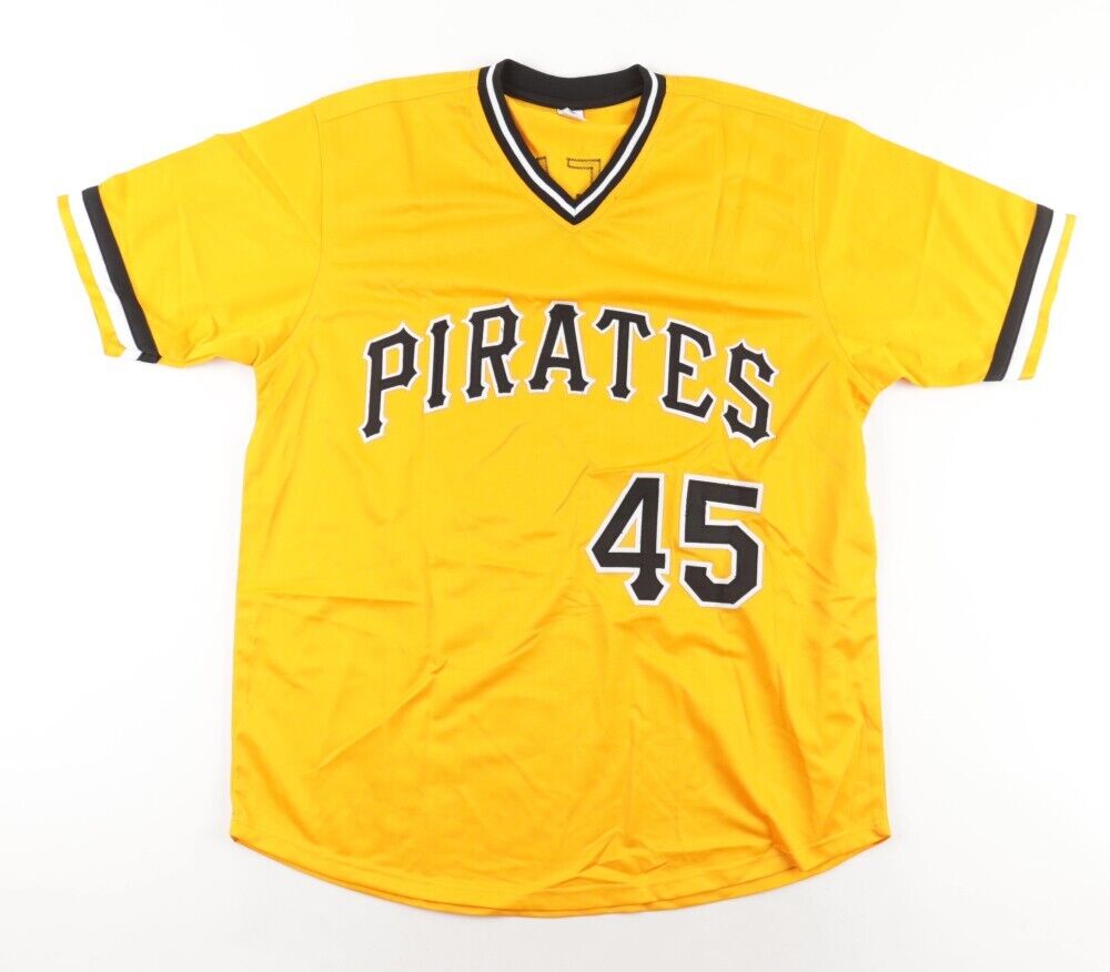 John Candelaria Signed Pittsburgh Pirates 1979 Jersey Inscribed "79 WSC" (JSA)
