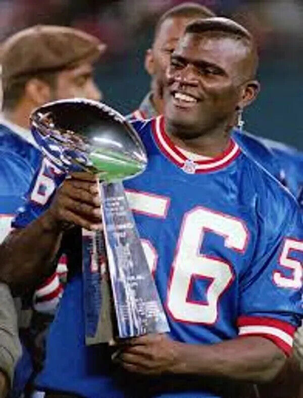 Lawrence Taylor Signed Wilson NFL Football (JSA COA) New York Giants HOF L.B.