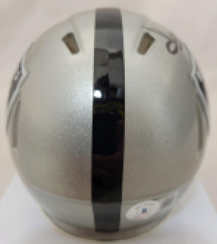 Howie Long Signed Las Vegas Raiders Flash Alternate Speed Mini-Helmet (Beckett)