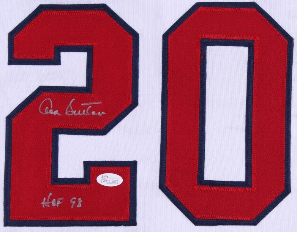 Don Sutton Signed Angels Jersey Inscribed HOF 98 (JSA COA) 4×All-Star Pitcher
