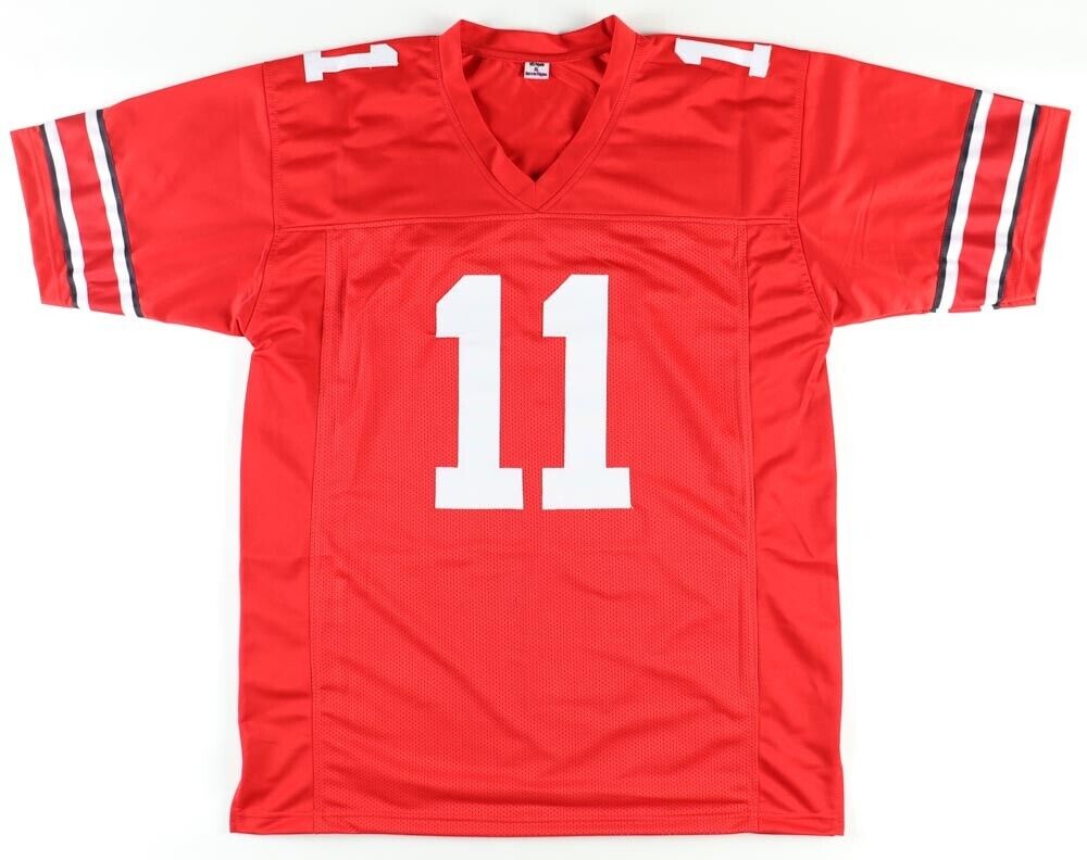 C. J. Hicks Signed Ohio State Buckeyes Jersey (JSA COA) 2023 2nd Year Linebacker