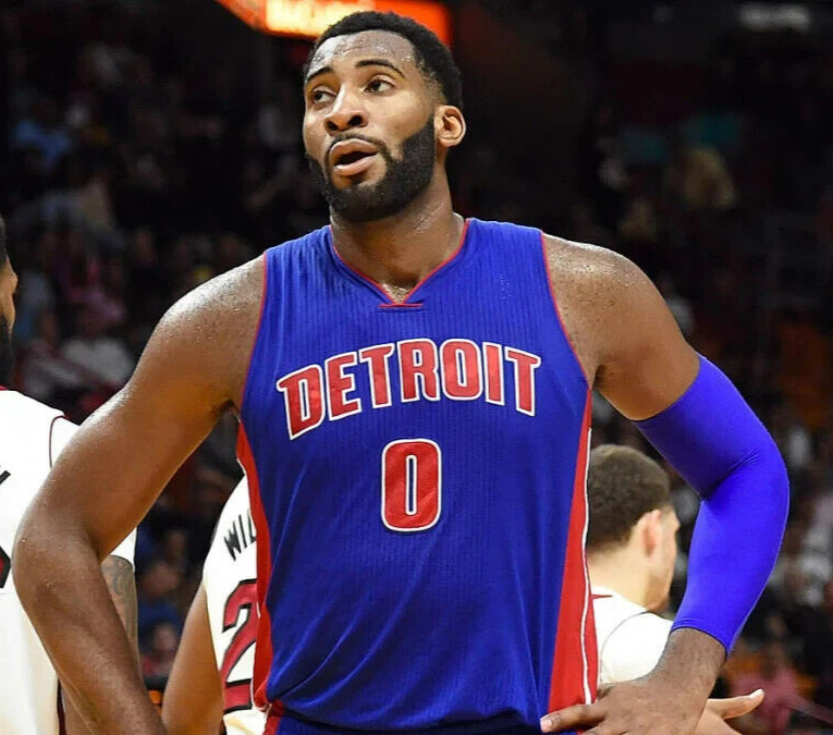 Andre Drummond Signed Pistons Adidas Jersey (JSA COA) 2×NBA All-Star 2016, 2018