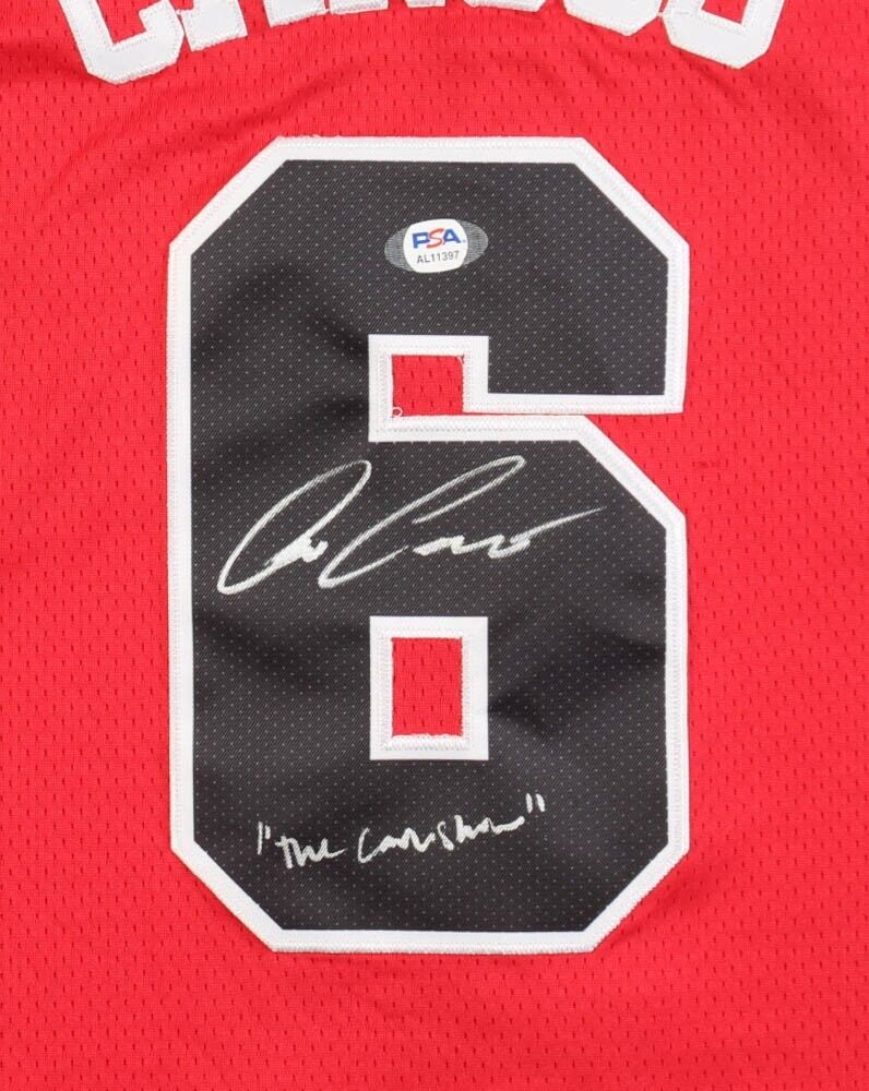 Alex Caruso Signed Chicago Bulls Jersey Inscribed "The Carushow" (PSA COA)