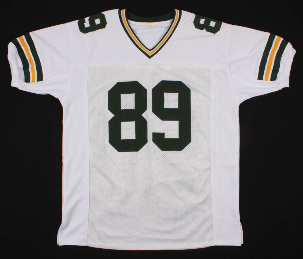 Dave Robinson SignedGreen Bay2 Packers Jersey Inscribed "HOF 2013" (JSA COA)