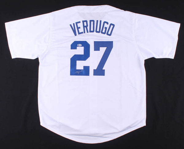 Alex Verdugo Signed Los Angeles Dodgers Jersey (Beckett COA
