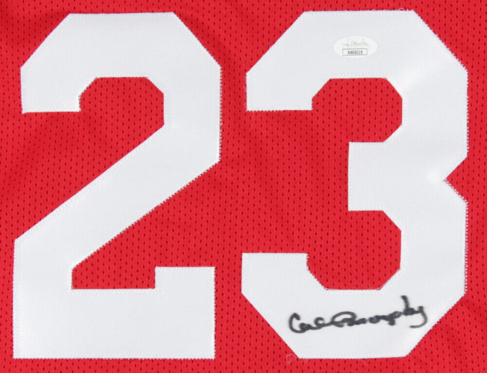 Calvin Murphy Signed Houston Rocket "Million Moves Murphy" Custom Jersey JSA COA