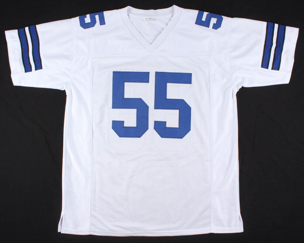 Leighton Vander Esch Signed Cowboys Jersey (JSA Holo) Dallas 2018 #1 Draft Pk