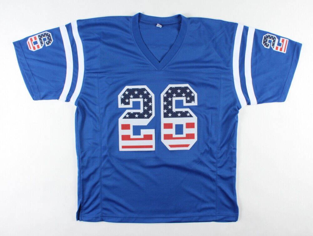 Lydell Mitchell Colts Signed Custom USA Jersey (JSA COA) Baltimore Running Back