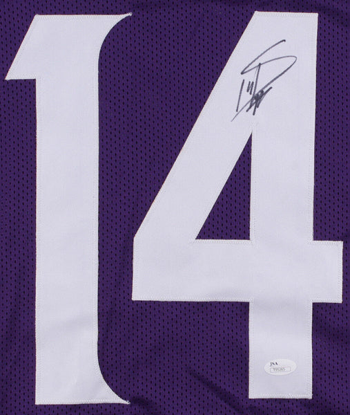 Minnesota Vikings #14 Stefon Diggs Signed Custom Stitched Jersey - AME  Sports