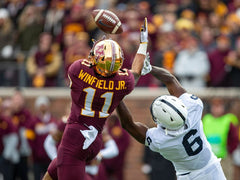 Antoine Winfield Signed Minnesota Golden Gophers Jersey (JSA COA) Buccaneers D.B