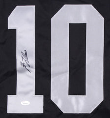 Guy Lafleur Signed Montreal Canadiens Black Jersey (JSA) 5xStanley Cup Champion