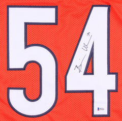 Brian Urlacher Signed Chicago Bears Throwback Jersey (Beckett COA) HOF 2018 L.B.